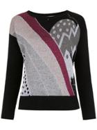 Lilly Sarti Larc Knit Blouse - Black