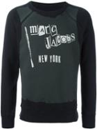 Marc Jacobs Logo Print Sweatshirt, Men's, Size: Small, Black, Cotton/polyester