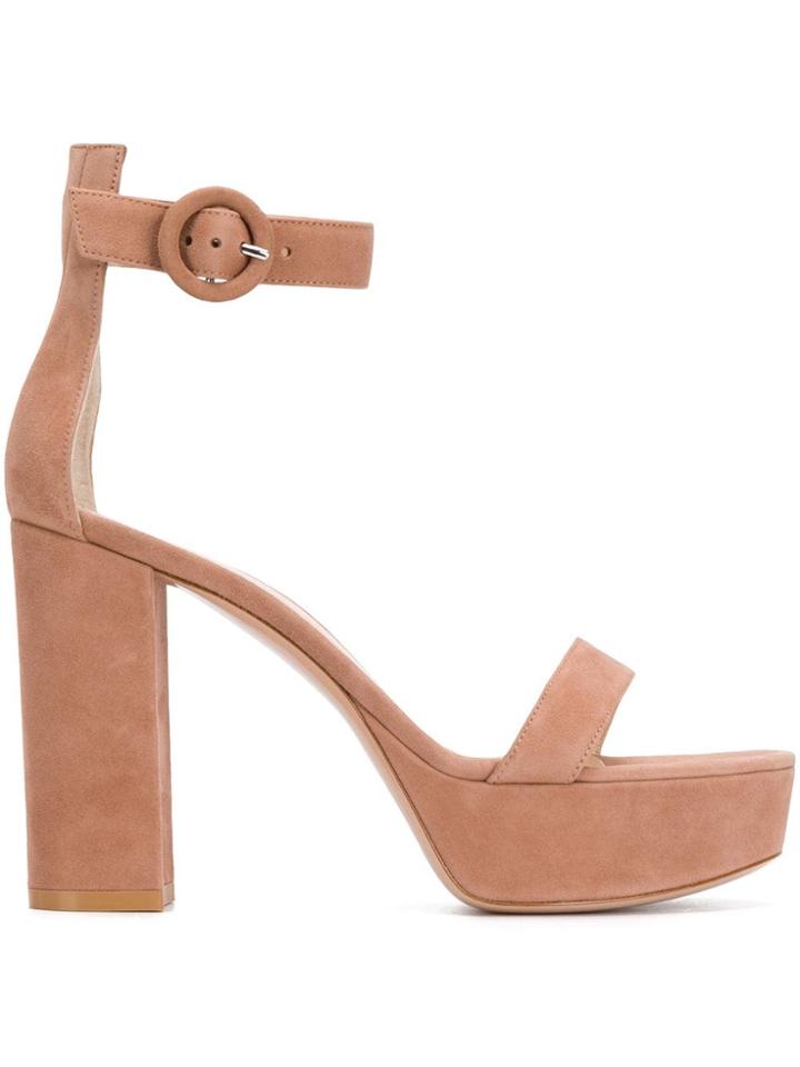 Gianvito Rossi Platform Sandals - Pink