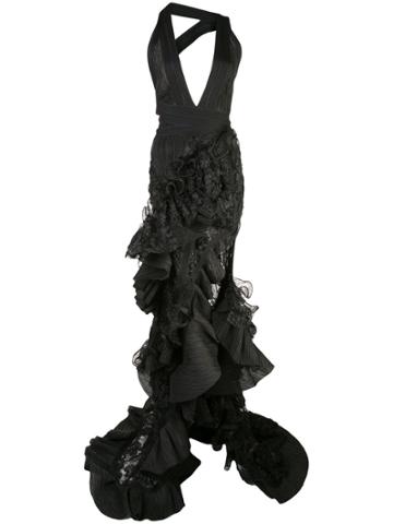 Maticevski Mantilla Gown - Black