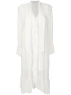Zimmermann Tulle Dress - White