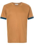 Cerruti 1881 Contrast Trim T-shirt - Brown