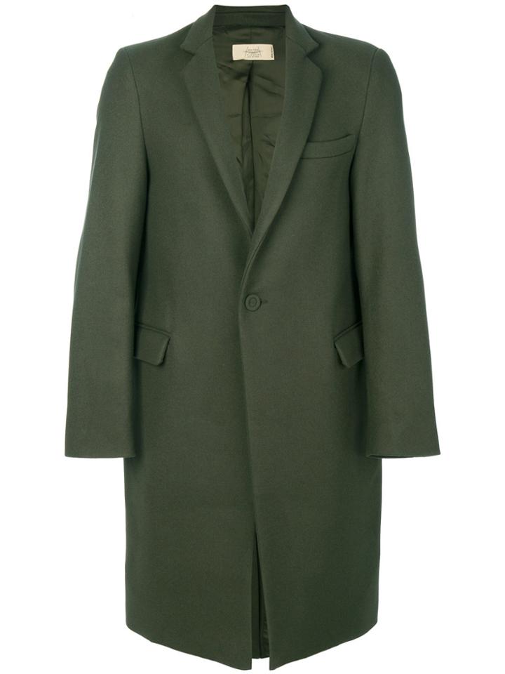 Maison Flaneur Classic Coat - Green