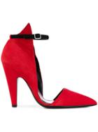 Calvin Klein 205w39nyc Graphic High Heeled Pumps - Red