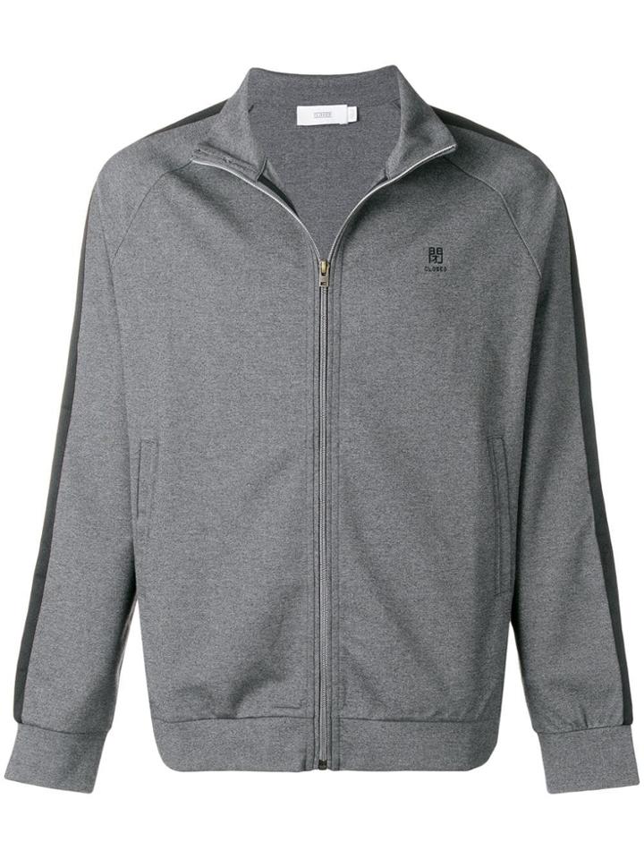 Closed Tracksuit Jacket - Grey