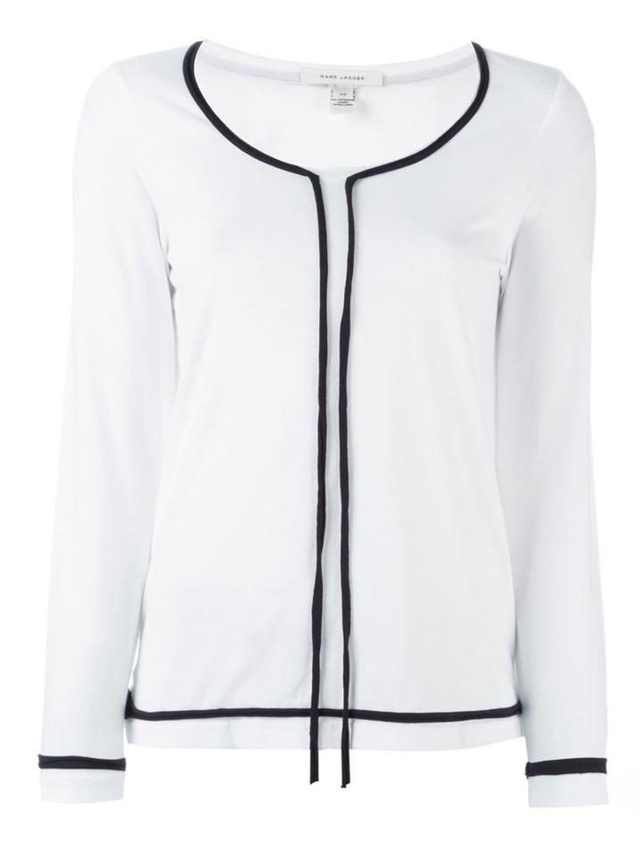 Marc Jacobs Contrast Trim Top