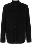 Comme Des Garçons Homme Plus Leather Shirt, Men's, Size: Large, Black, Pig Leather