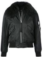 Sam. Trim Bomber Jacket - Black