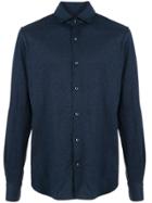 Loro Piana Andrew Button Up Shirt - Blue