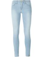 Frame Denim Light Wash Skinny Jeans, Women's, Size: 29, Blue, Cotton/polyester/spandex/elastane