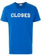 Closed Branded T-shirt - Blue