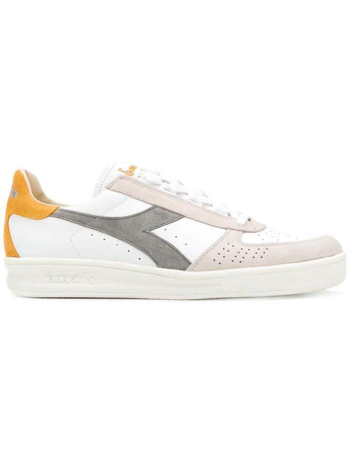 Diadora Colour Block Low-top Sneakers - White