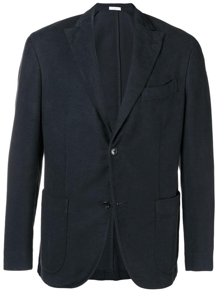 Boglioli Single-breasted Blazer - Black