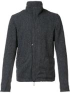 Taichi Murakami Roll Neck Zipped Jacket - Grey