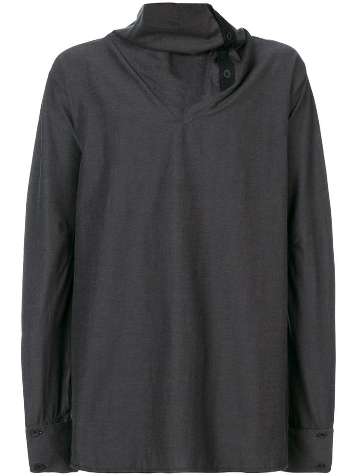 Alchemy Roll Neck Shirt - Grey