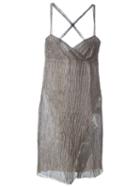 Romeo Gigli Vintage Crisscross Back Dress