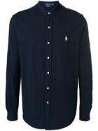 Polo Ralph Lauren Mandarin Collar Shirt - Blue