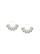 Ca & Lou 'lila' Earrings, Women's, Metallic