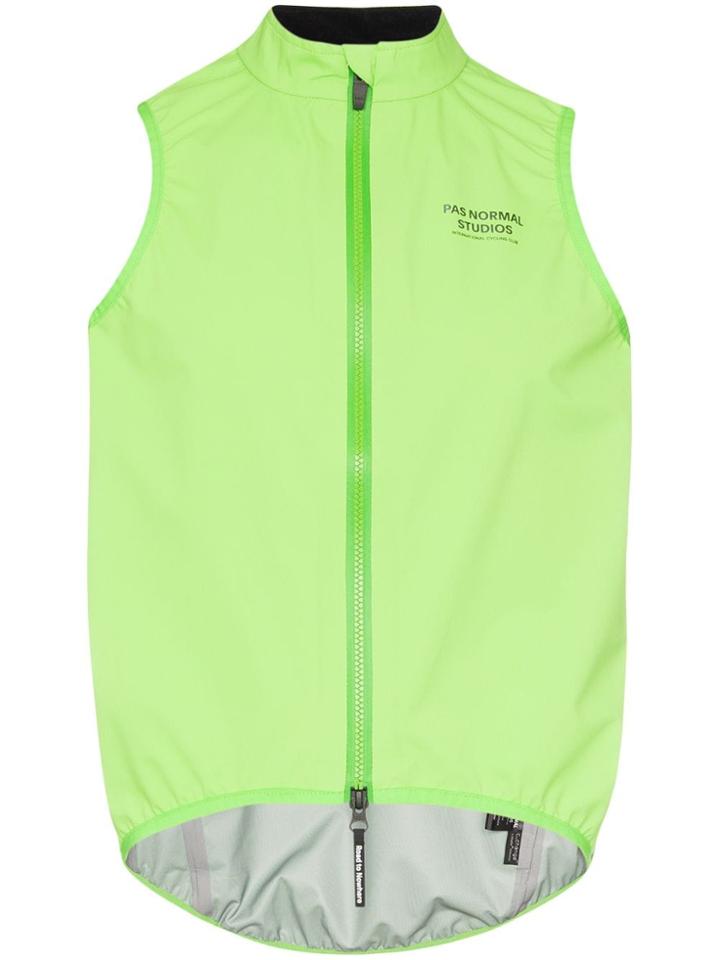 Pas Normal Studios Zipped Shield Sports Jacket - Green
