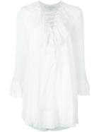 Iro Florine Dress, Women's, Size: 38, Nude/neutrals, Viscose/cotton