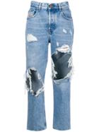 Diesel Aryel Ripped Jeans - Blue
