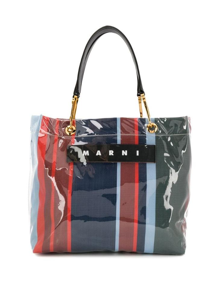 Marni Open Top Tote Bag - Blue