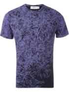 Pringle Of Scotland Graphic Print T-shirt, Men's, Size: M, Blue, Cotton