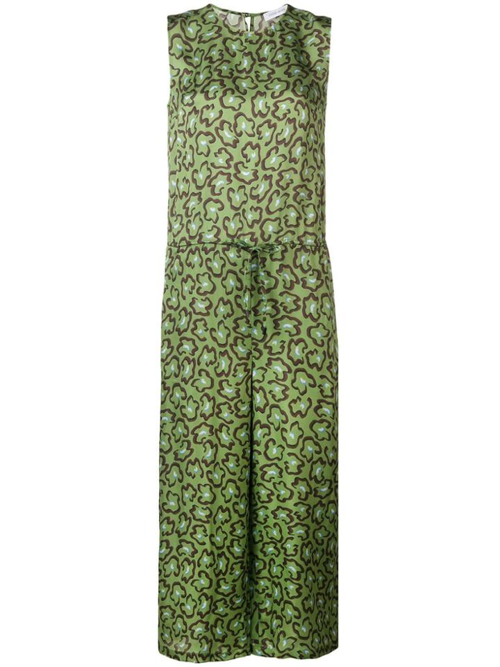 Christian Wijnants Floral Printed Jumpsuit - Green