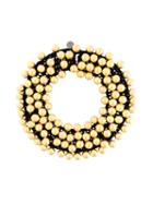 Maria Calderara Oversized Pearls Motif Necklace, Women's, Black