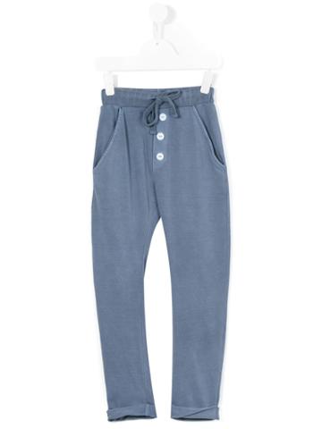 Tocotò Vintage - Plush Pants - Kids - Cotton/spandex/elastane - 10 Yrs, Boy's, Blue