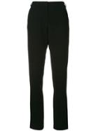 Tibi Slim Tailored Trousers - Black