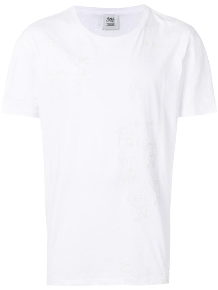 Closed Slim Fit Round Neck T-shirt - White