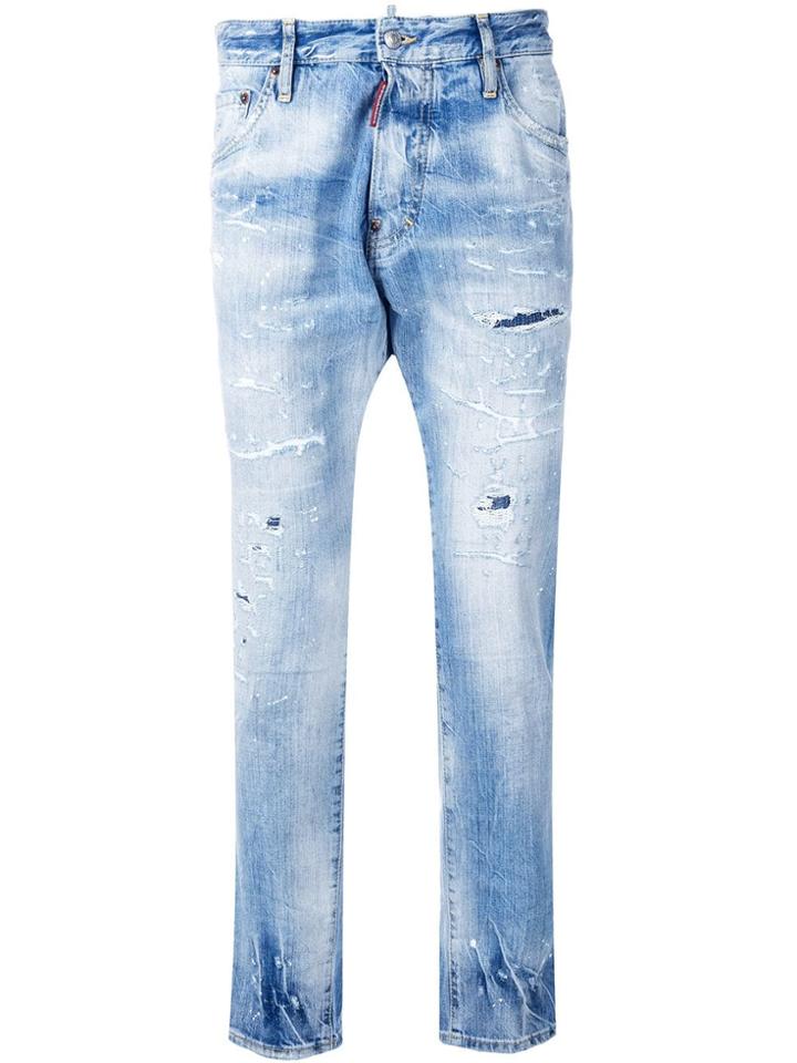 Dsquared2 Cigarette Jeans - Blue