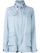 Vis A Vis - Chambray Jacket - Women - Cotton - Iii, Blue, Cotton
