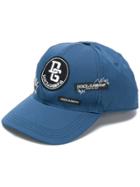 Dolce & Gabbana Logo Patch Baseball - Blue