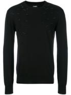 Les Hommes Embellished Jumper - Black