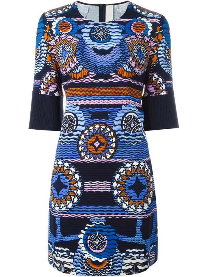 Peter Pilotto Printed Short Dress