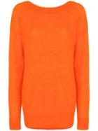 Erika Cavallini Low Back Jumper - Yellow & Orange