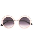Jimmy Choo Eyewear - Gotha Sunglasses - Women - Acetate - 50, Black, Acetate