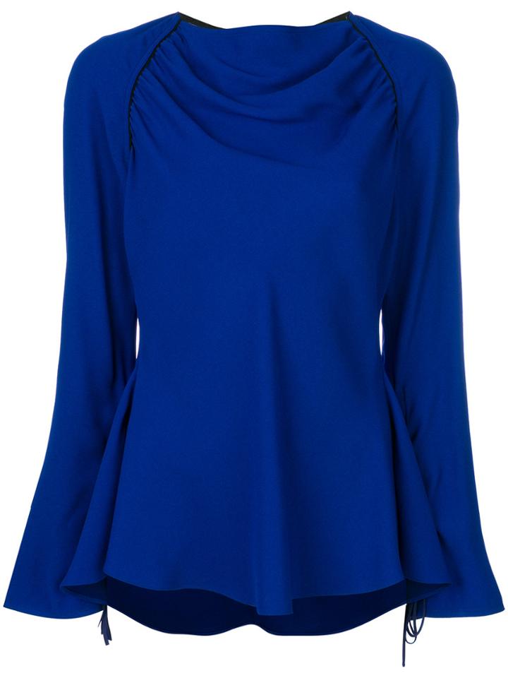 Marni Gathered Top - Blue