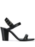 Saint Laurent Chunky Heel Sandals - Black