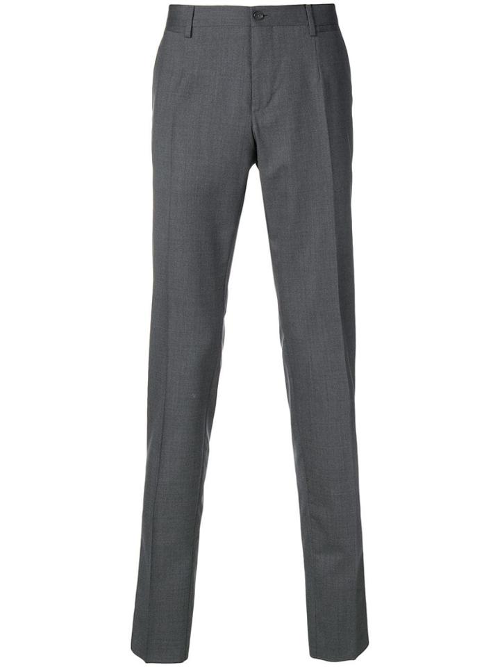 Dolce & Gabbana Slim Tailored Trousers - Grey