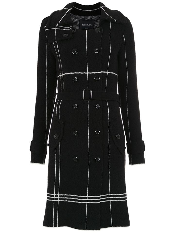 Tufi Duek Knitted Coat - Black