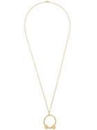 J.w.anderson Ring Necklace, Women's, Metallic