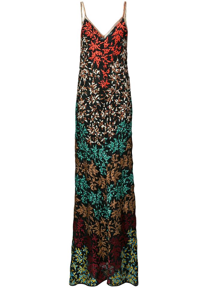 Missoni - Knitted Maxi Dress - Women - Polyester/rayon - 40, Black, Polyester/rayon