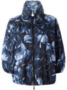Moncler 'teulie' Oversize Jacket, Women's, Size: 3, Blue, Polyamide