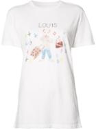 Unfortunate Portrait 'louis' T-shirt, Women's, Size: Xl, White, Cotton