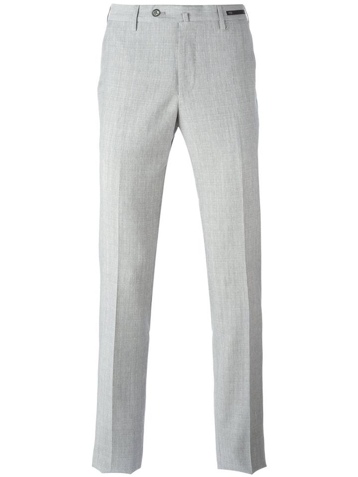 Pt01 Tailored Trousers, Men's, Size: 50, Grey, Virgin Wool
