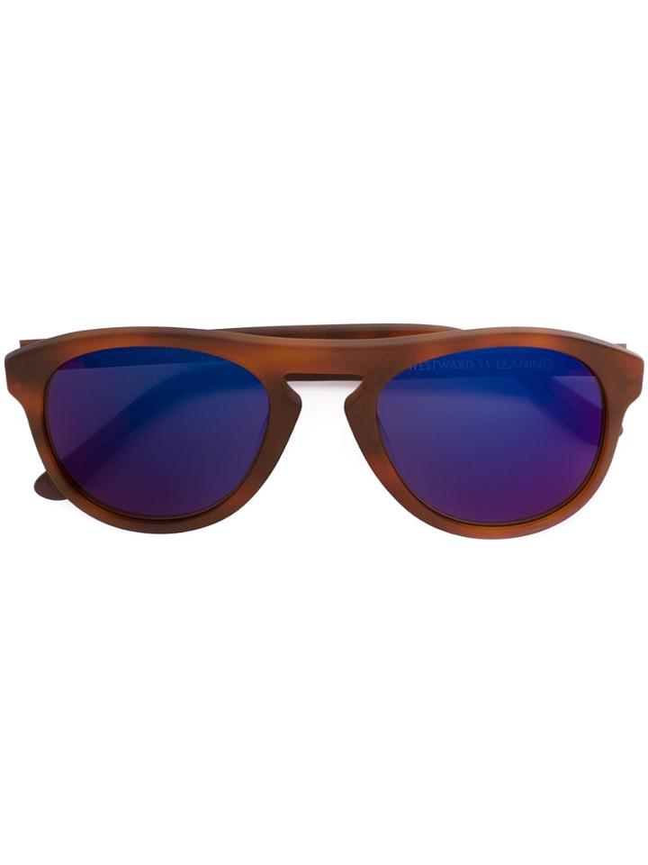 Westward Leaning 'galileo' Sunglasses - Brown