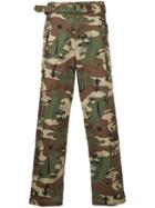 Hysteric Glamour Camouflage Cropped Trousers - Green